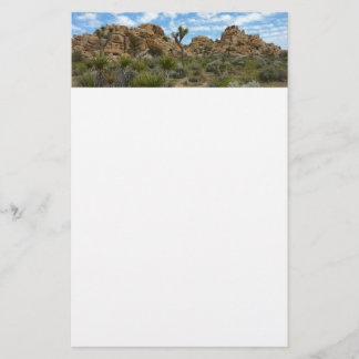 Barker Dam Loop Trail at Joshua Tree National Park Stationery