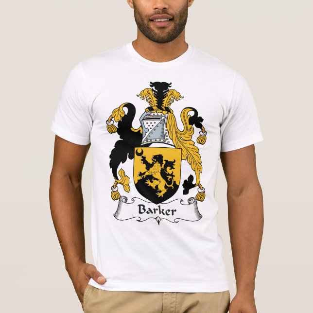 Barker Family Crest T-Shirt (Front)