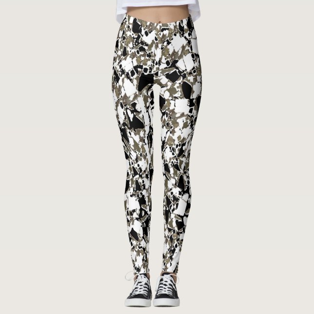 BarkFusion Camouflage Leggings (Front)