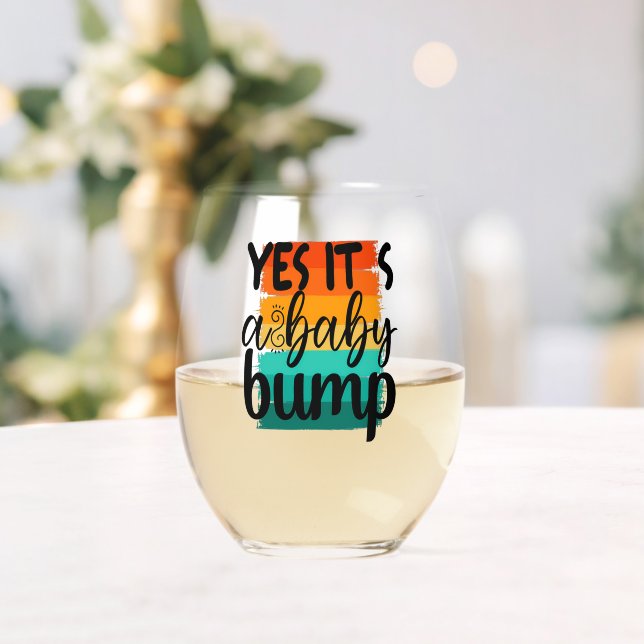 barkiekuhseg stemless wine glass (Insitu (Wedding))