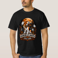 Barking At Ghosts Since 2026 Beagle Halloween Ghos