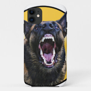 Barking Belgian Malinois "Maligator" Case-Mate iPhone Case