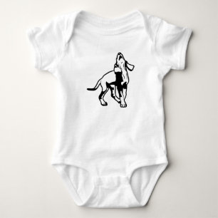Barking Coonhound Puppy Baby Bodysuit