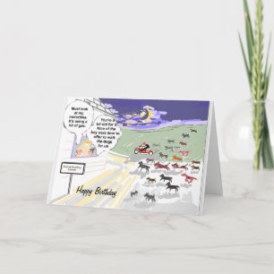 Barking Dog Kennels Amusing Birthday Card