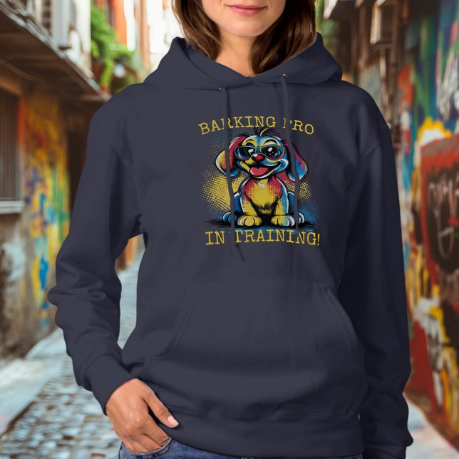 Barking Pro in Training! - Aspiring Dog Hoodie (Creator Uploaded)