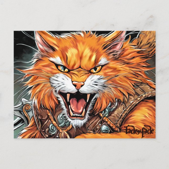 Barkley Barbarian Postcard (Front)