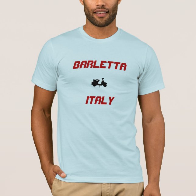 Barletta, Italy Scooter T-Shirt (Front)