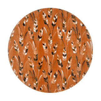 Barley Corn Organic Bread Background Cutting Board