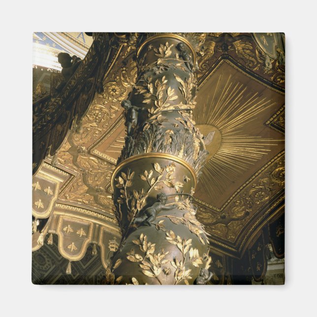 Barley sugar column from the Baldacchino Magnet (Front)