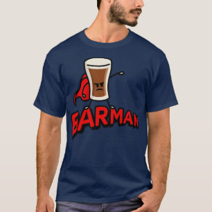 Barman bartender Irish stout beer pun T-Shirt