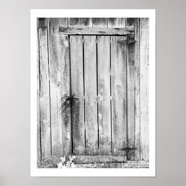 Barn Door Lock Poster (Front)
