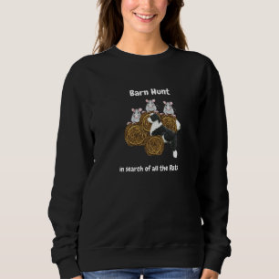 Barn Hunt  in search rats with Portuguese water do Sweatshirt