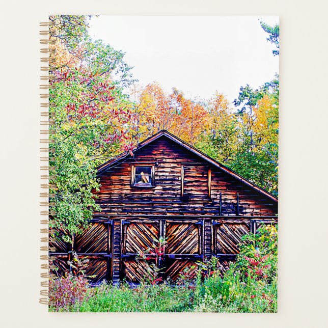 Barn in Fall 2024 Planner (Front)