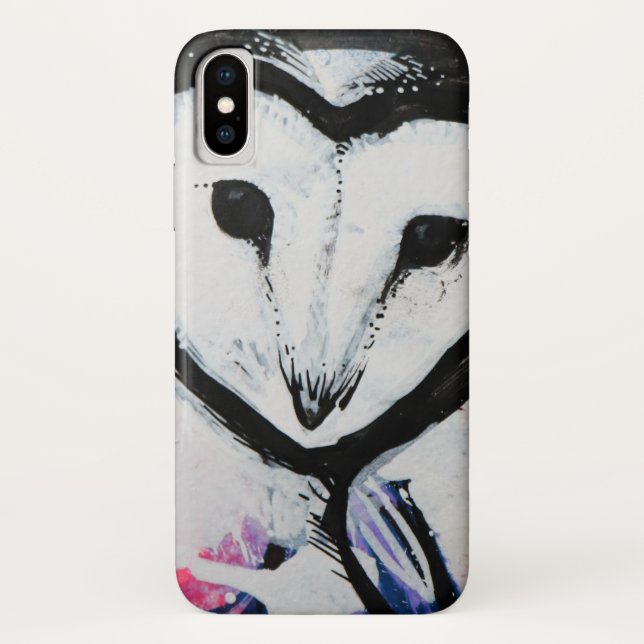 Barn Owl Art                                       Case-Mate iPhone Case (Back)