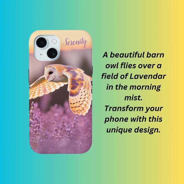 Barn owl at sunrise  Case-Mate iPhone case (Creator Uploaded)