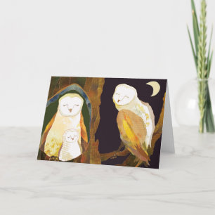 Barn Owl: Blank Card
