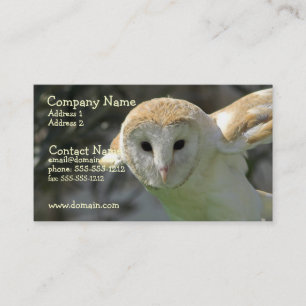 Barn Owl Business Card
