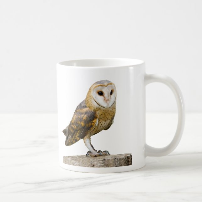 Barn Owl Coffee Mug (Right)