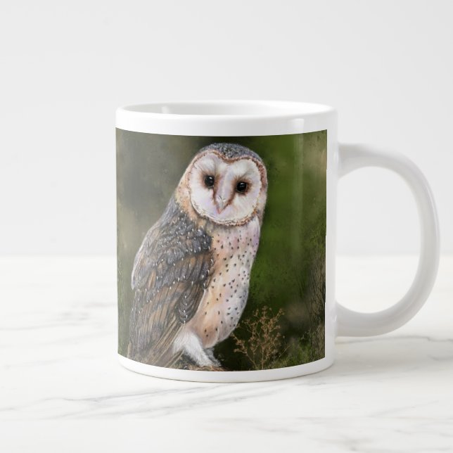 Barn Owl Coffee Mugs (Right)