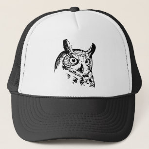 barn owl,cute owl,funny owl,baby owl,snowy owl,owl trucker hat