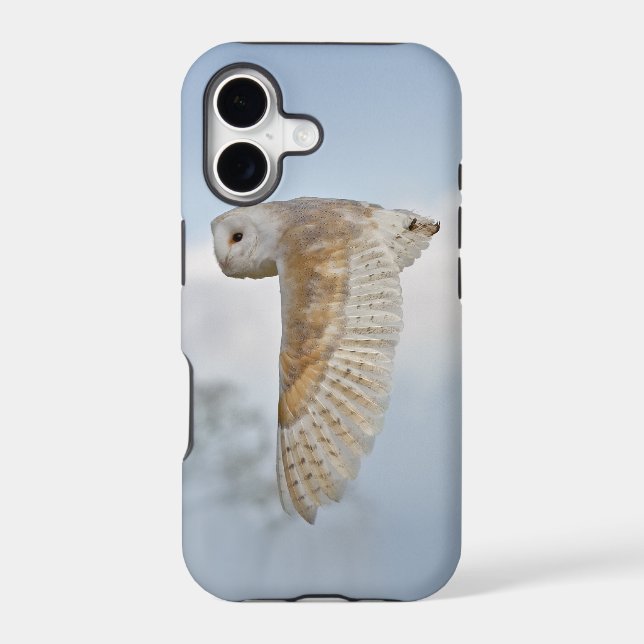 Barn Owl in Flight iPhone 5 Case-Mate Case (Back)