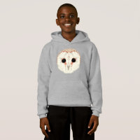 Barn Owl Kids Unisex Pullover Hoodie