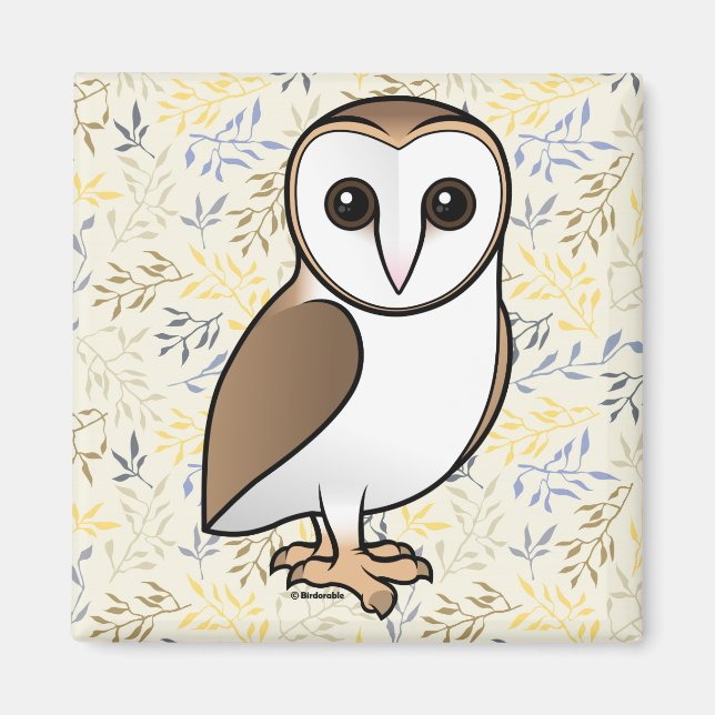 Barn Owl Magnet (Front)