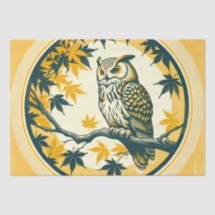 Barn Owl Nature Lovers Owls Tree Earth Day Tissue Paper