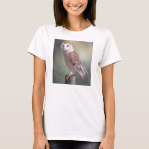 "Barn Owl Painting women's tee