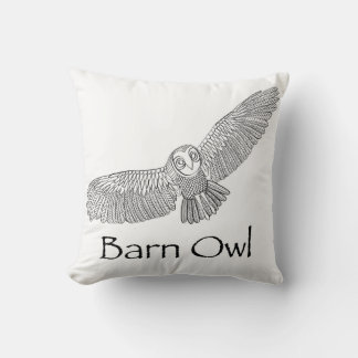 Barn Owl Pillow