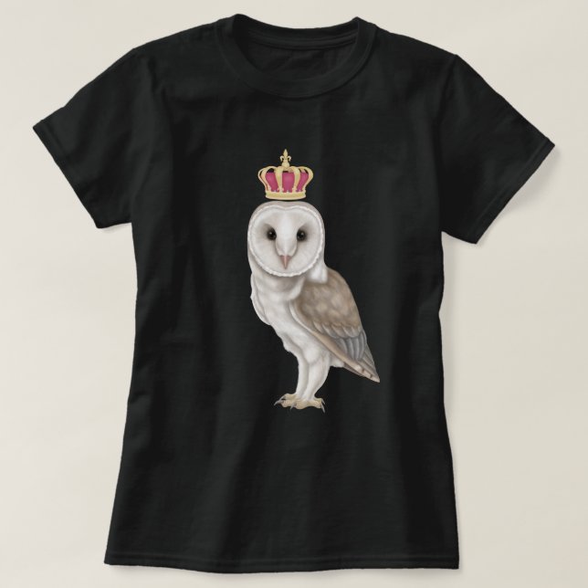 Barn Owl T-Shirt (Design Front)