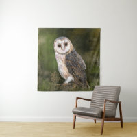 Barn Owl Tapestry