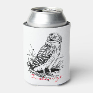 Barn Owl Thunder_Cove Can Cooler