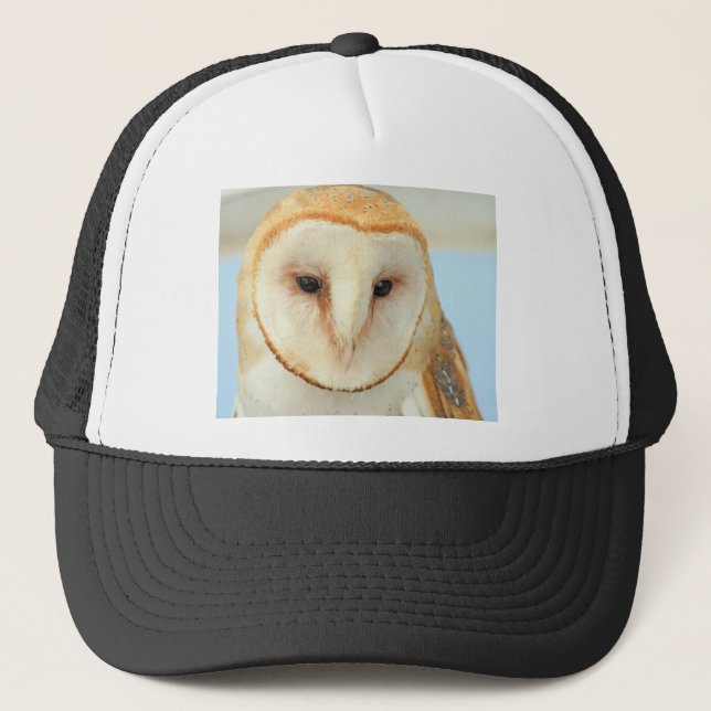 Barn owl trucker hat (Front)