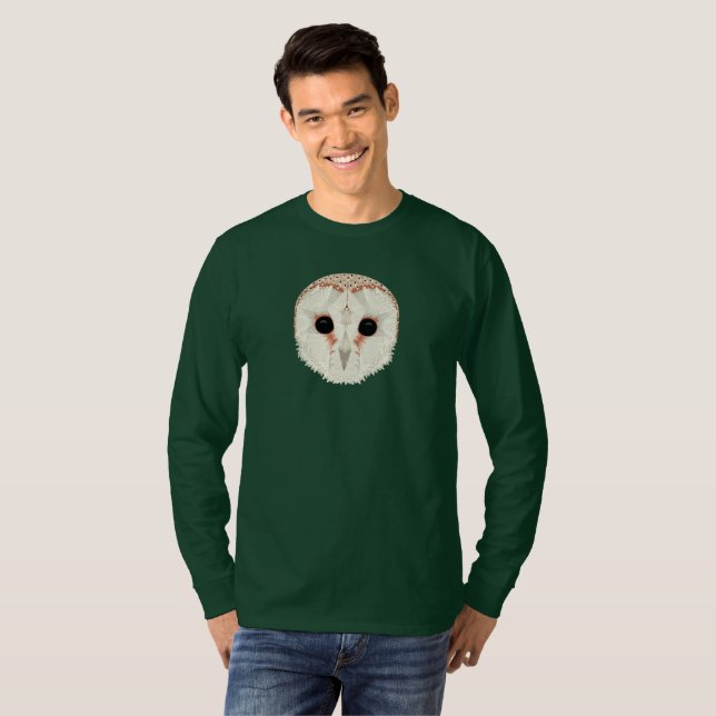 Barn Owl Unisex T-shirt (Front Full)