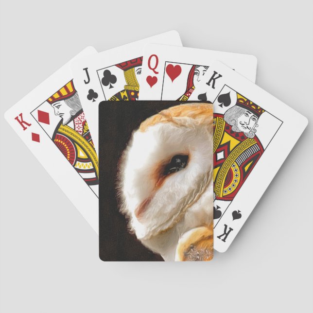 BARN OWLS PLAYING CARDS (Back)