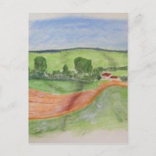 Barn Postcard
