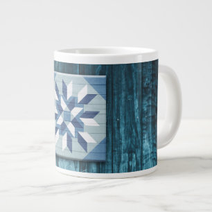 Barn Quilt Star 4 Large Coffee Mug
