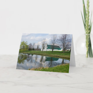 Barn Reflection Card