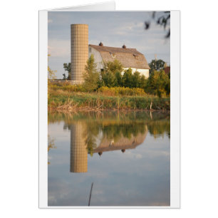 Barn Relected in the Water