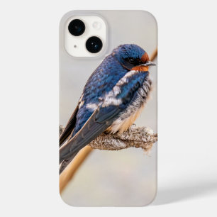 Barn Swallow Blue Bird Photography, Canadian Case-Mate iPhone 14 Case