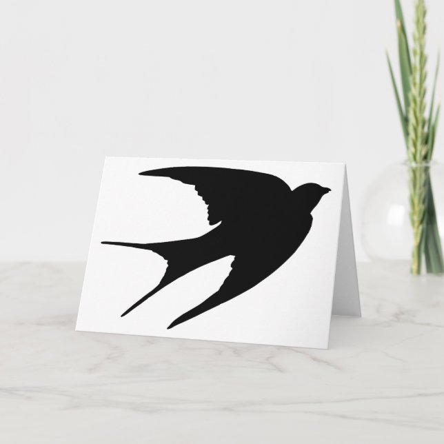 Barn Swallow Card (Front)