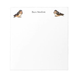 Barn Swallow notepad