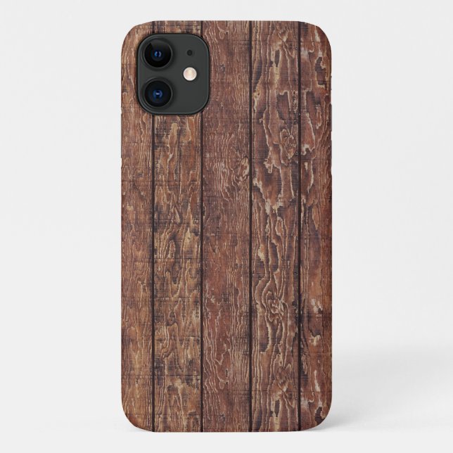 Barn Wall, Wood, Wooden Boards, Planks, Rustic Case-Mate iPhone Case (Back)