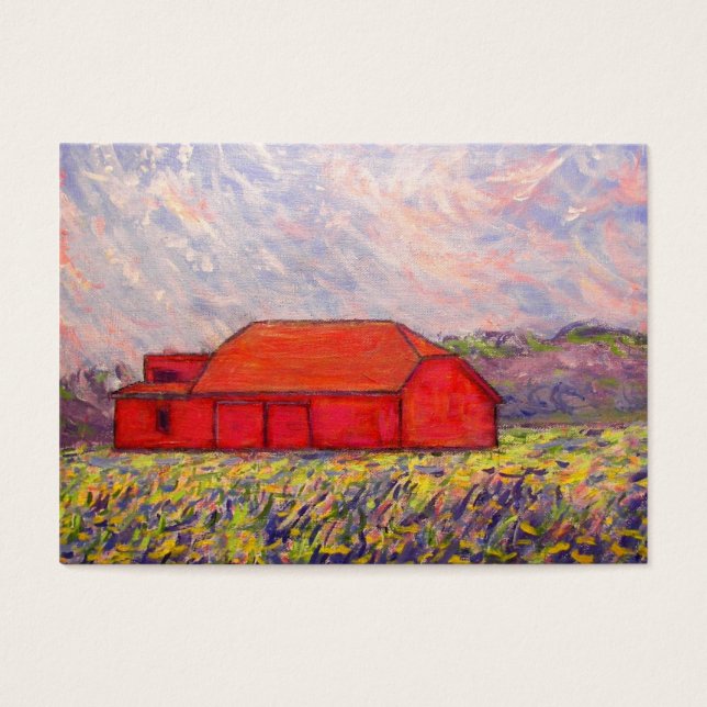 barn with irises (Front)
