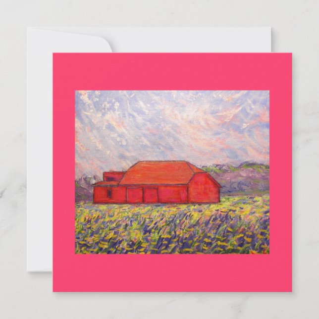 barn with irises (Front)