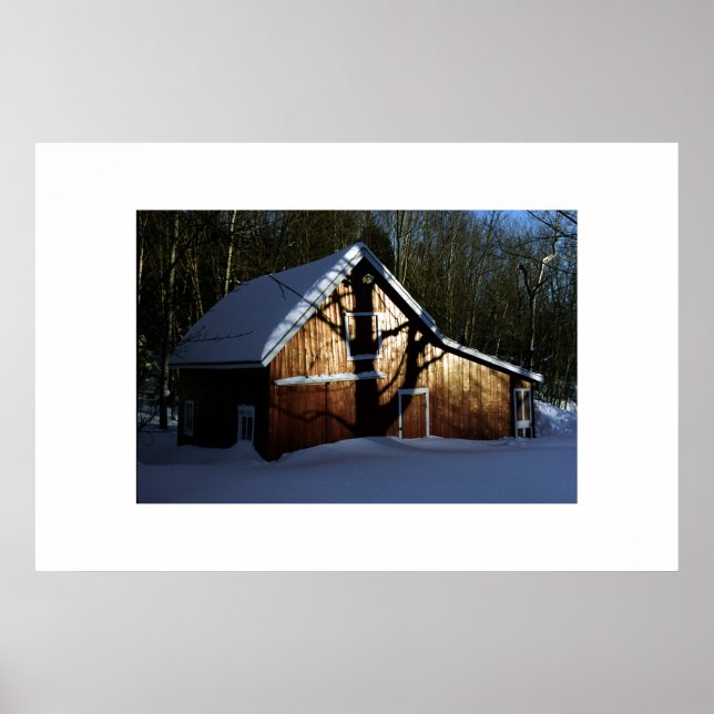 barn with shadow poster (Front)