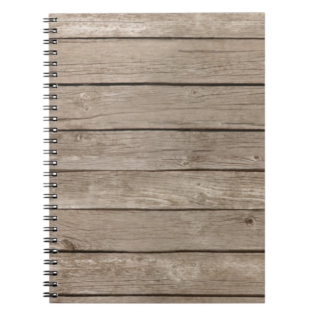 Barn Wood Panels Notebook (Front)