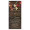 Barn Wood Rustic Fall Leaves Wedding Programs