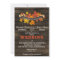 Barn wood Rustic Fall wedding invitations